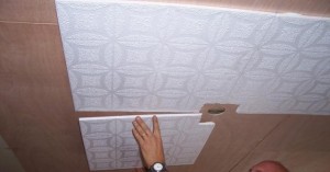 Декоративная плитка для потолка