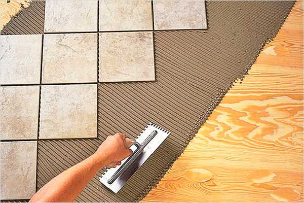 Можно ли на деревянные полы положить керамическую плитку