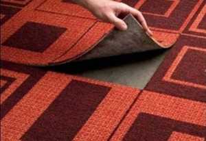 Укладка ковровой плитки